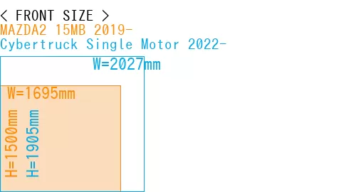 #MAZDA2 15MB 2019- + Cybertruck Single Motor 2022-